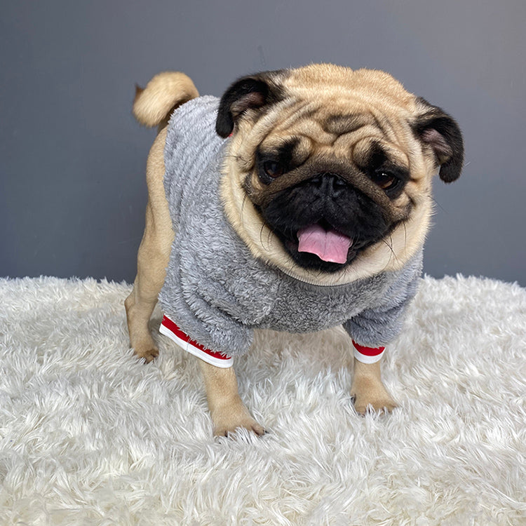 Cozy Fleece Pet Sweater for Winter Comfort