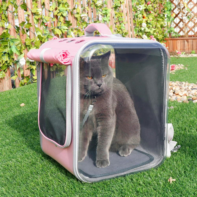 Breathable Cat Travel Outdoor Shoulder Bag