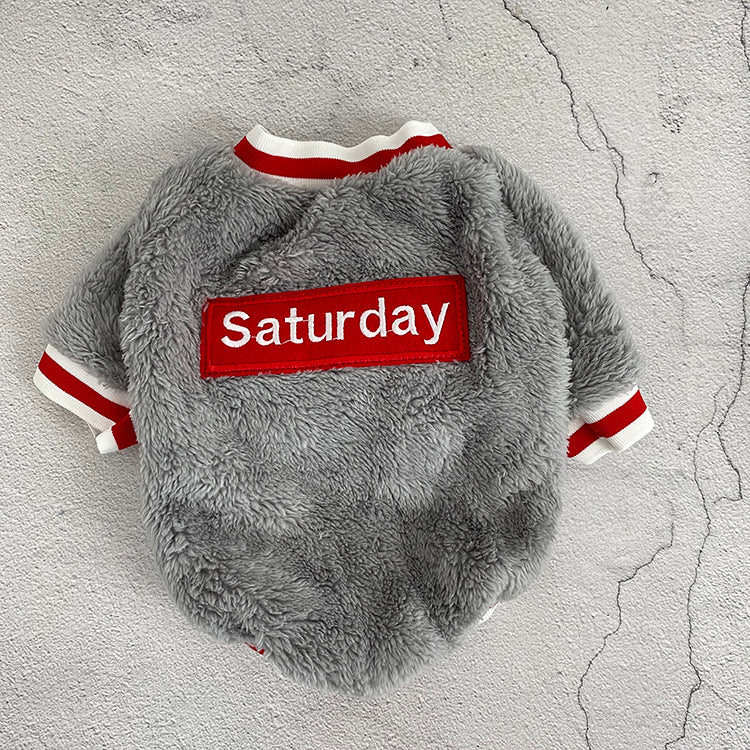 Cozy Fleece Pet Sweater for Winter Comfort