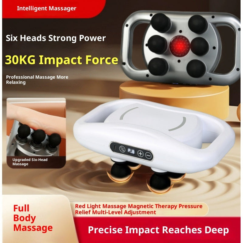 Multi-Head Deep Tissue Massage Gun