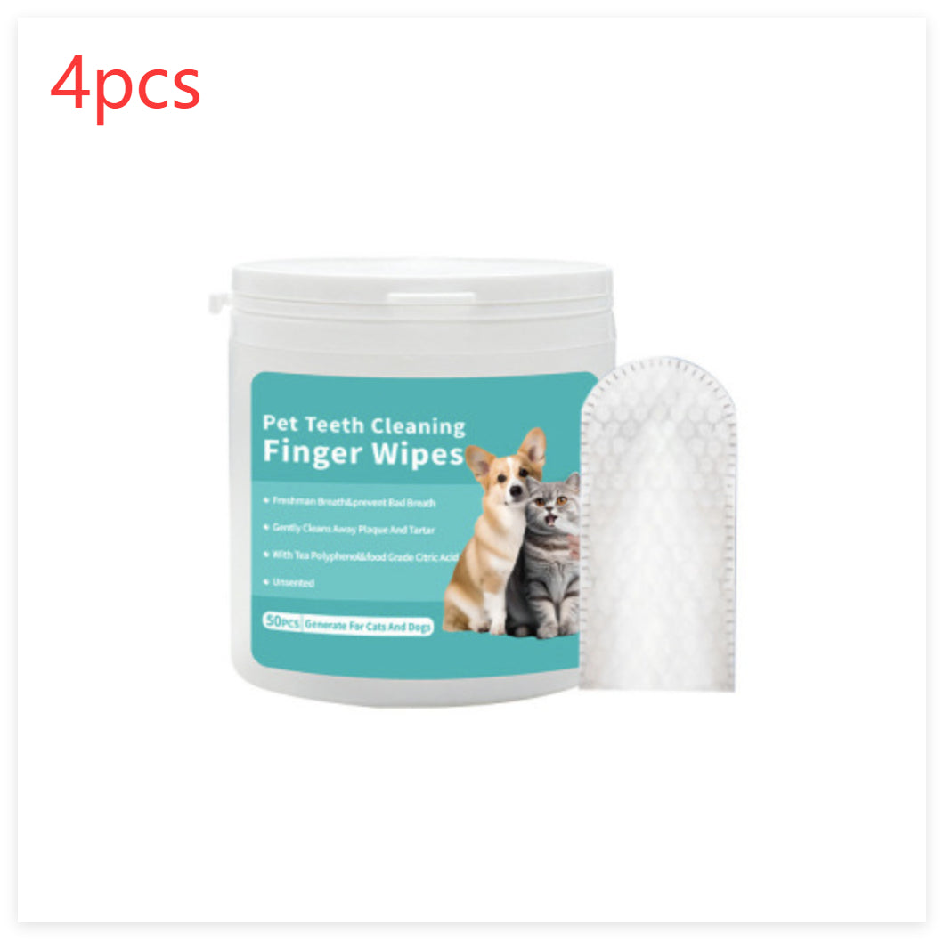 PetCare Gentle Cleaning Finger Wipes