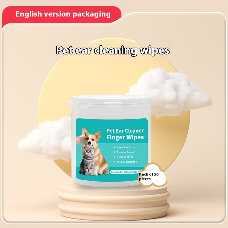 PetCare Gentle Cleaning Finger Wipes