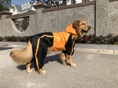 Premium Outdoor Raincoat for Large Dogs