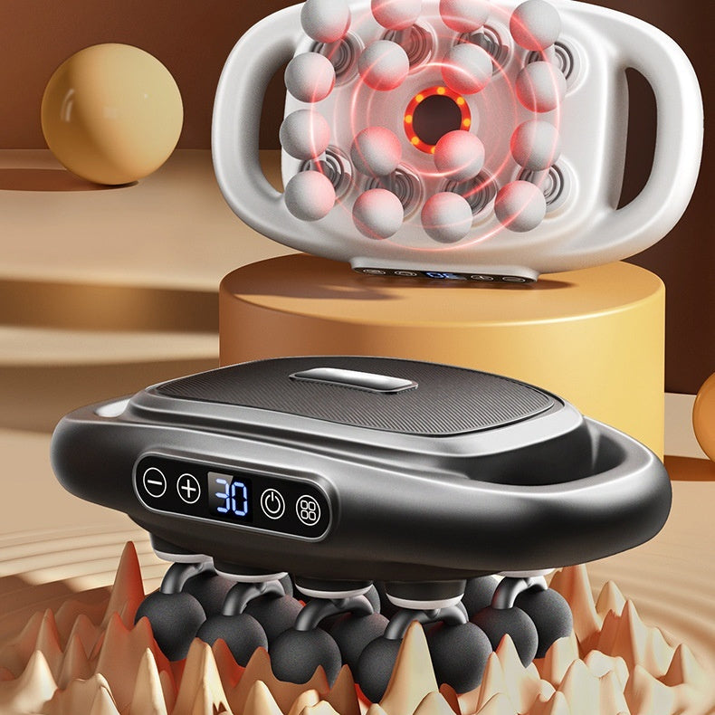 Multi-Head Deep Tissue Massage Gun