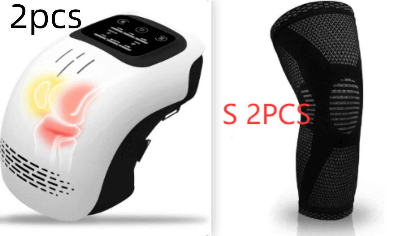 Intelligent Home Use  Kneading Heating Knee Massager / Rechargeable Pain Relief Infrared Laser Vibration Knee Massager