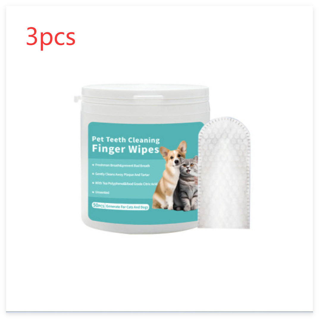 PetCare Gentle Cleaning Finger Wipes