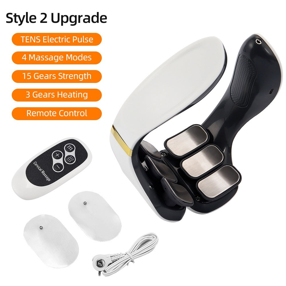 6 Zones TENS Electric Pulse Intelligent Neck Massager Waist