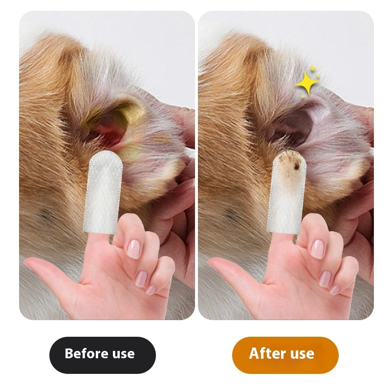 PetCare Gentle Cleaning Finger Wipes