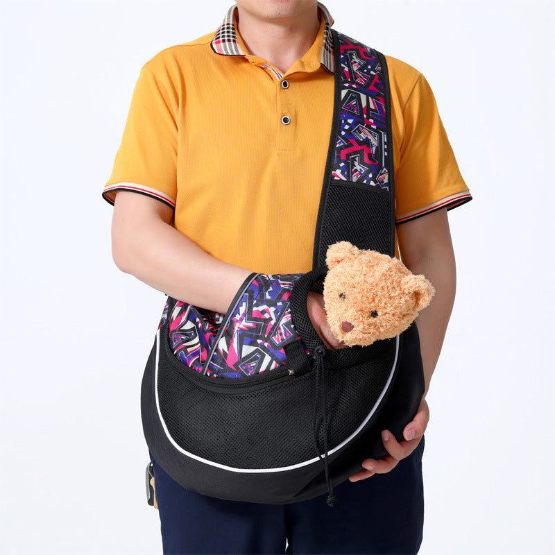 Portable Crossbody Bag For Pets