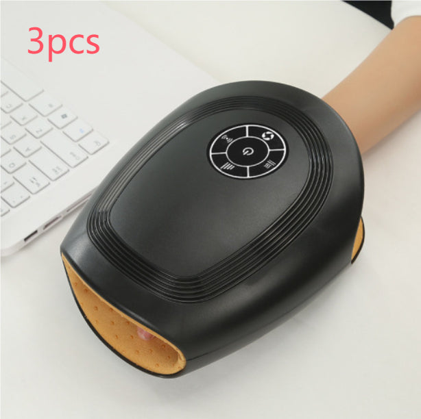 Electric Airbag Hand Massager / Heating Application Palm Finger Joint Physiotherapy Massage Instrument