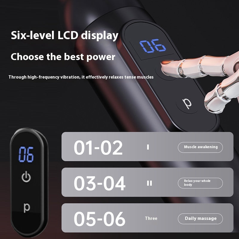Long Handle Electric Massage Gun