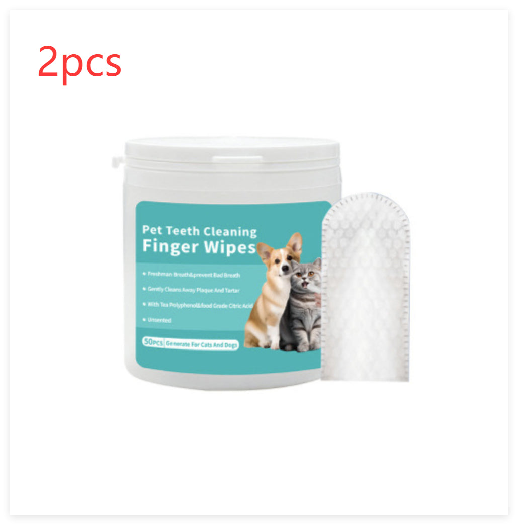PetCare Gentle Cleaning Finger Wipes